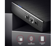 Axagon EE35-XA3, USB 5Gbps - SATA, 3.5" metalowy ALINE box - 1353415 - zdjęcie 7